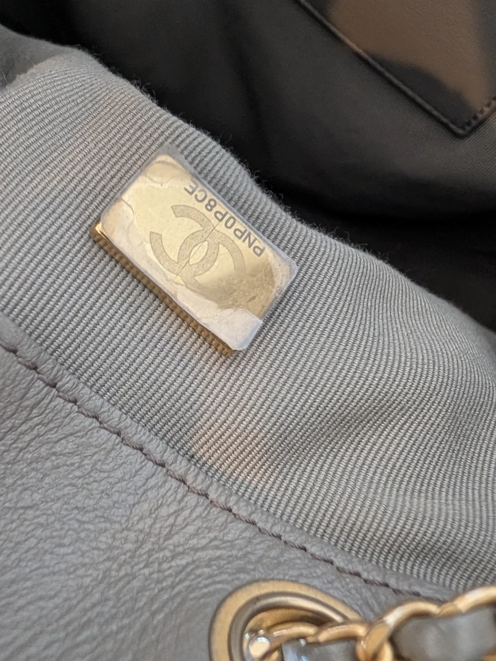 Chanel 25 Medium Grey Suede